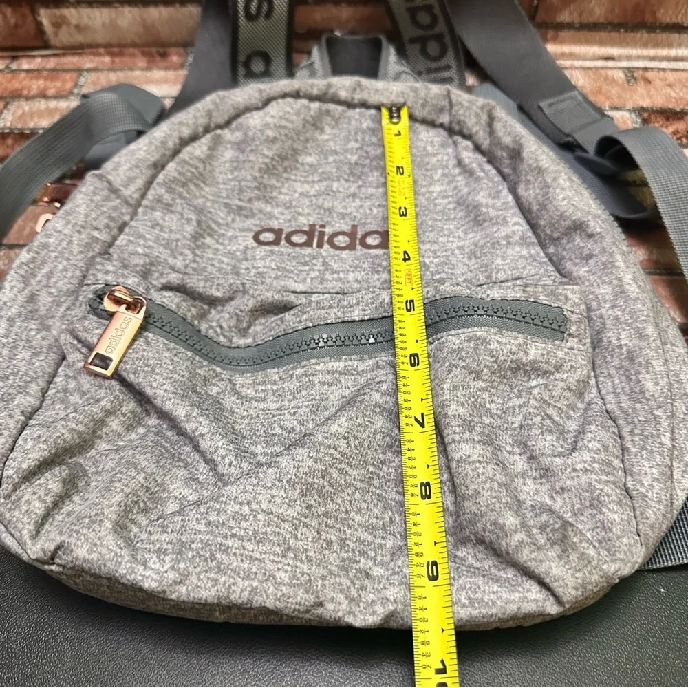 Adidas Gray Backpack with Classic Design